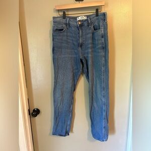 Hollister curvy high rise mom jeans size 15 regular